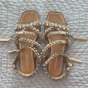 Jeffrey Campbell Sandels. Size 8